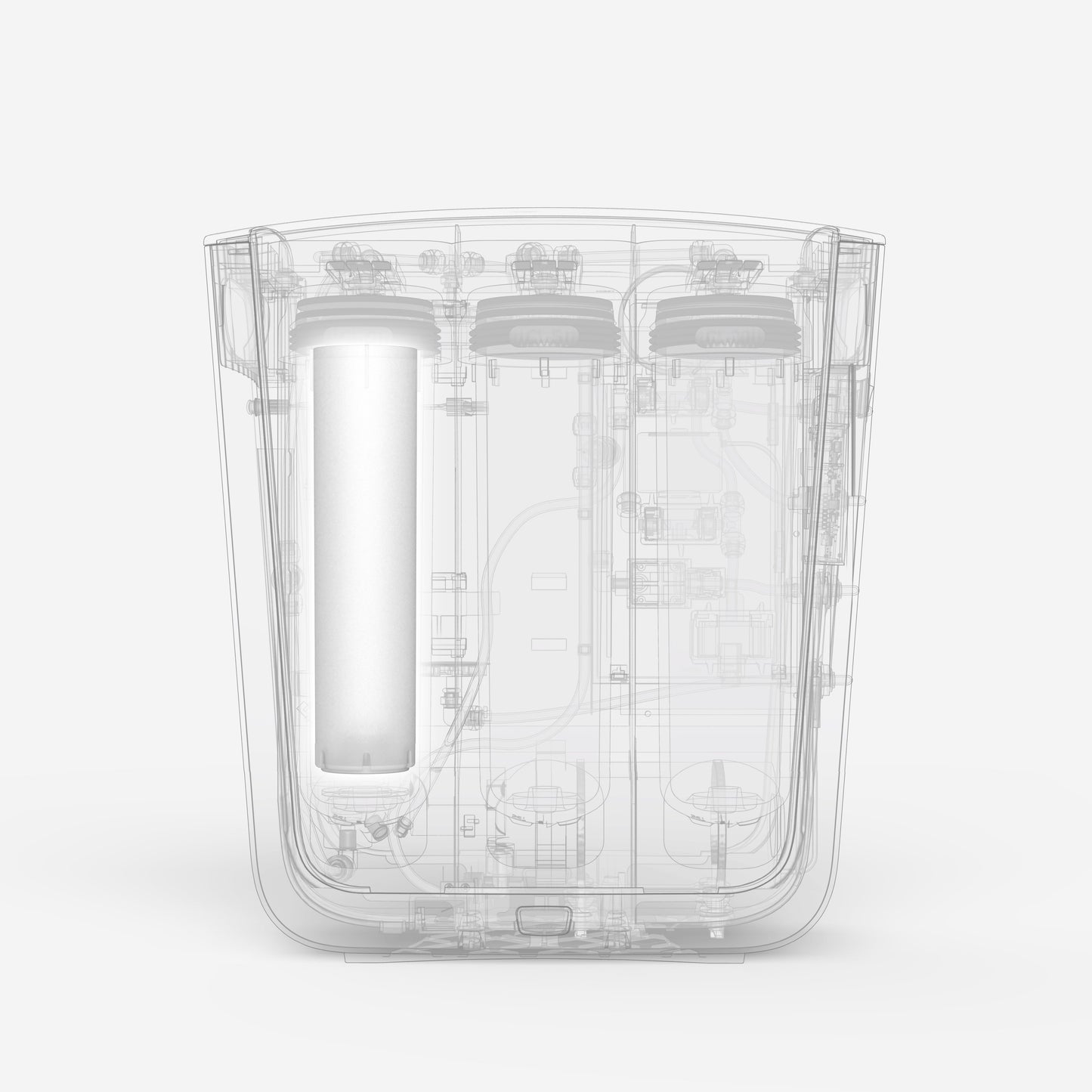 Activated Carbon Pre-filter - Inside View