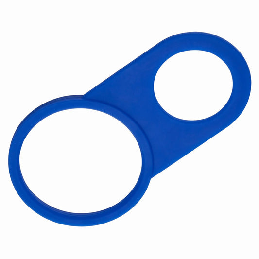 Photo of a cobalt colored Silicone Loop
